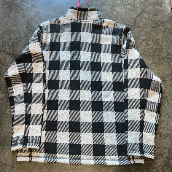 North Face Men’s Large Quarter Zip Up - Picture 2 of 4